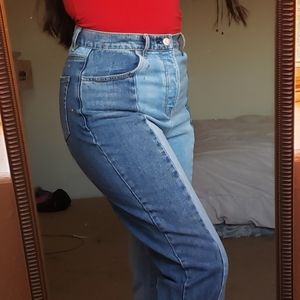 PacSun Kanta High Waisted Straight Leg Jean's